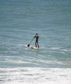 Paddle Boarder on Fistral Beach